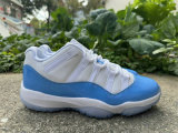 Authentic Air Jordan 11 Low Blue/White