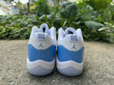 Authentic Air Jordan 11 Low Blue/White