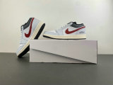 Authentic Air Jordan 1 Low GS Grey/White/Red
