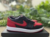 Authentic Air Jordan 1 Low GS “Banned”