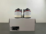 Authentic Air Jordan 1 Low GS Grey/White/Red