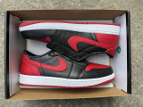 Authentic Air Jordan 1 Low GS “Banned”