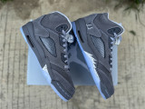 Authentic Air Jordan 5 Low GS “Wolf Grey”