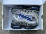 Authentic Nike Air Max 95 Grey/Black/Blue
