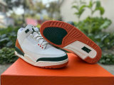 Authentic Solefly x Air Jordan 3 Gorge Green/Sail