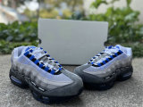 Authentic Nike Air Max 95 Grey/Black/Blue