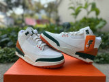 Authentic Solefly x Air Jordan 3 Gorge Green/Sail