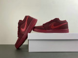 Authentic Air Jordan 1 Low Valentine' s Day Red