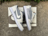 Authentic Air Jordan 1 Low OG GS Grey/White/Green