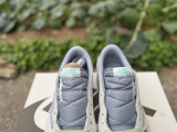 Authentic Air Jordan 1 Low OG GS Grey/White/Green