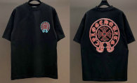Chrome Hearts Short Round Collar T-shirt M-XXL (7)