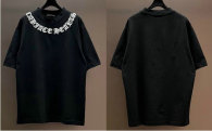 Chrome Hearts Short Round Collar T-shirt M-XXL (5)