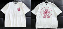 Chrome Hearts Short Round Collar T-shirt M-XXXL (6)