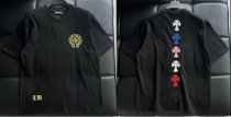 Chrome Hearts Short Round Collar T-shirt M-XXXL (1)