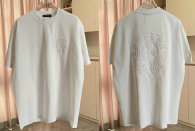 Chrome Hearts Short Round Collar T-shirt S-XXL (10)