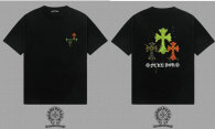 Chrome Hearts Short Round Collar T-shirt S-XXL (26)