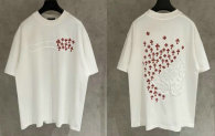 Chrome Hearts Short Round Collar T-shirt S-XXL (35)