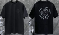 Chrome Hearts Short Round Collar T-shirt S-XL (43)
