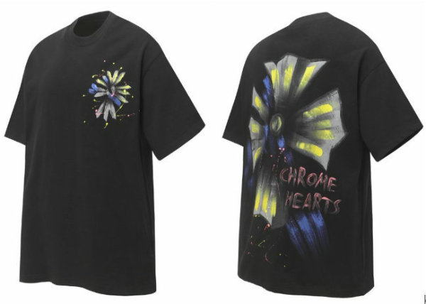 Chrome Hearts Short Round Collar T-shirt XS-L (14)