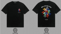 Chrome Hearts Short Round Collar T-shirt S-XXL (23)