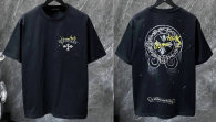 Chrome Hearts Short Round Collar T-shirt S-XL (36)