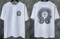 Chrome Hearts Short Round Collar T-shirt S-XL (24)