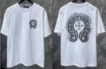 Chrome Hearts Short Round Collar T-shirt S-XL (24) Chrome Hearts Short Round Collar T-shirt S-XL (24)