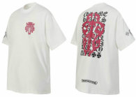 Chrome Hearts Short Round Collar T-shirt S-XL (50)