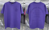 Chrome Hearts Short Round Collar T-shirt S-XXL (5)