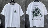 Chrome Hearts Short Round Collar T-shirt S-XL (18)