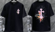 Chrome Hearts Short Round Collar T-shirt S-XL (45)