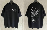 Chrome Hearts Short Round Collar T-shirt S-XXL (36)
