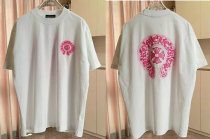 Chrome Hearts Short Round Collar T-shirt S-XXL (12) Chrome Hearts Short Round Collar T-shirt S-XXL (12)