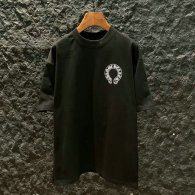 Chrome Hearts Short Round Collar T-shirt S-XL (46)