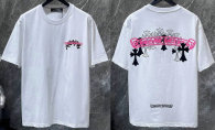 Chrome Hearts Short Round Collar T-shirt S-XL (30)
