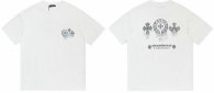 Chrome Hearts Short Round Collar T-shirt S-XL (10)