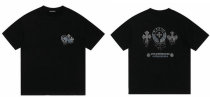 Chrome Hearts Short Round Collar T-shirt S-XL (9) Chrome Hearts Short Round Collar T-shirt S-XL (9)