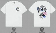 Chrome Hearts Short Round Collar T-shirt S-XXL (31)