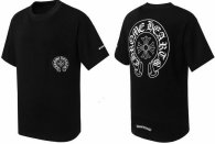 Chrome Hearts Short Round Collar T-shirt S-XL (49)