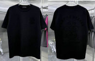 Chrome Hearts Short Round Collar T-shirt S-XXL (6)