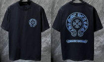 Chrome Hearts Short Round Collar T-shirt S-XL (29) Chrome Hearts Short Round Collar T-shirt S-XL (29)