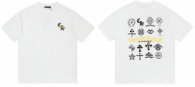 Chrome Hearts Short Round Collar T-shirt S-XL (5)