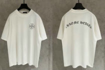 Chrome Hearts Short Round Collar T-shirt S-XXL (39) Chrome Hearts Short Round Collar T-shirt S-XXL (39)