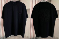 Chrome Hearts Short Round Collar T-shirt S-XXL (11)