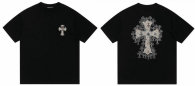 Chrome Hearts Short Round Collar T-shirt S-XL (15)