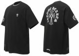 Chrome Hearts Short Round Collar T-shirt XS-L (6)