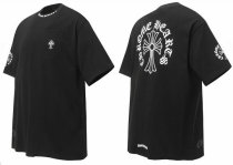 Chrome Hearts Short Round Collar T-shirt XS-L (6) Chrome Hearts Short Round Collar T-shirt XS-L (6)