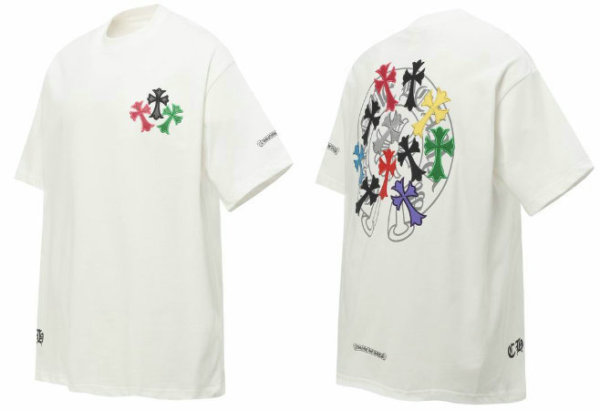 Chrome Hearts Short Round Collar T-shirt XS-L (16)