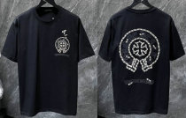 Chrome Hearts Short Round Collar T-shirt S-XL (33) Chrome Hearts Short Round Collar T-shirt S-XL (33)