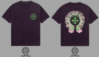 Chrome Hearts Short Round Collar T-shirt S-XXL (21)